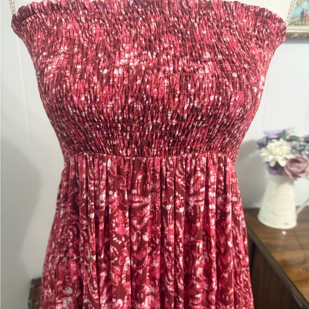 ROAN + RYAN Multicolor Smocked Maxi – Size S - Picture 2 of 4